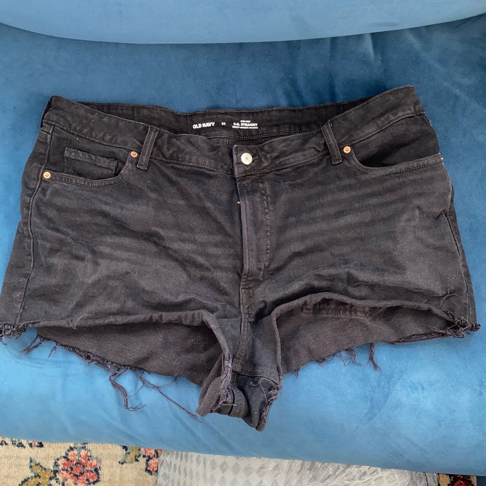 High waisted OG straight shorts